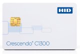 画像: HID Global Crescendカード C1300シリーズ